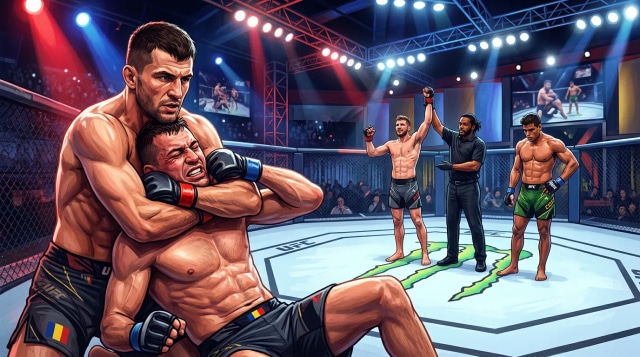 Allen outpoints Costa as Ardelean subs at UFC Vegas 117.