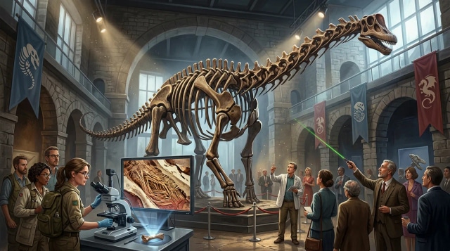 Dragon exhibit opens, Nagatitan detailed, collagen confirmed.