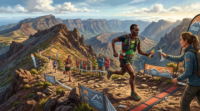Transvulcania records, Kenyan wins, Entrekin on nutrition.