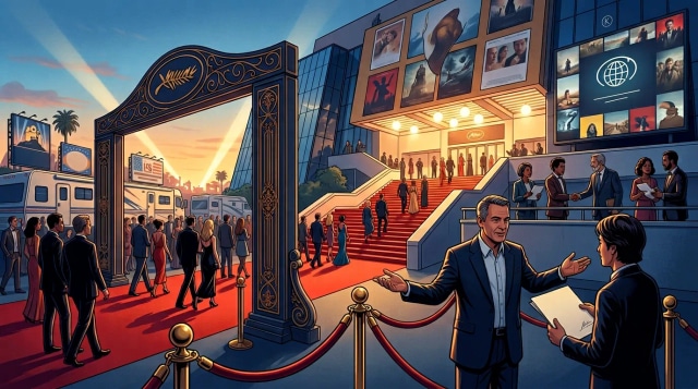 Cannes opens with Hollywood limited, new Oscar rules and deals.