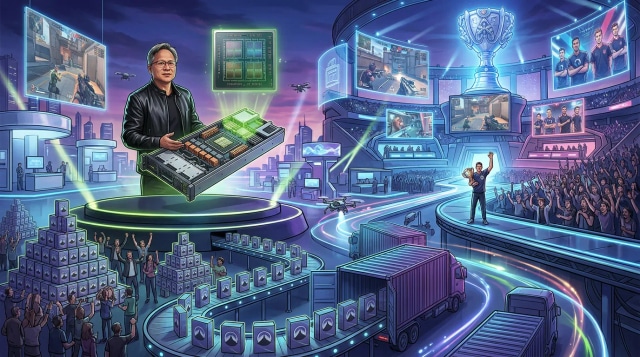 Nvidia Arm chip teased, Mina sells 55k, Esports Cup advances.