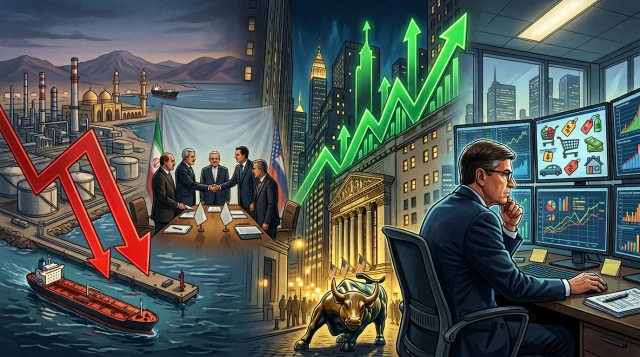 Oil drops on Iran deal, stocks set records, Warsh eyes PCE.