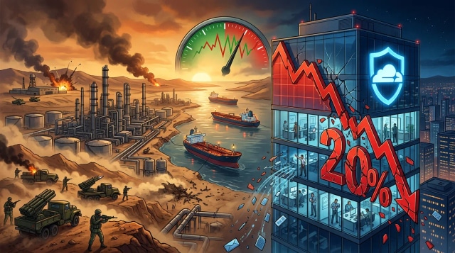 Stocks and oil swing on Iran clashes, Cloudflare cuts 20%.