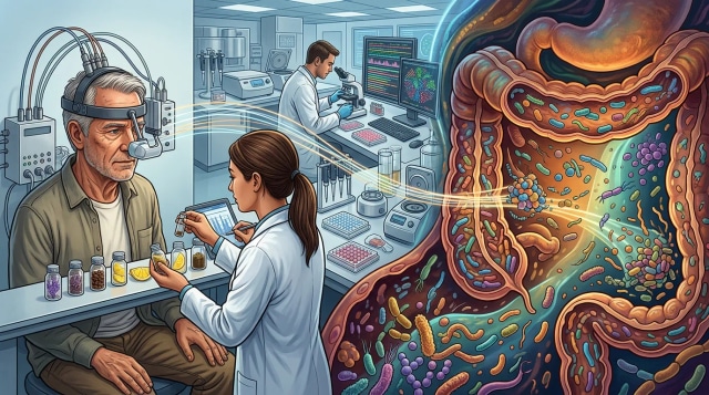 Gut bet-hedging, smell frailty, microbiome trials advance.