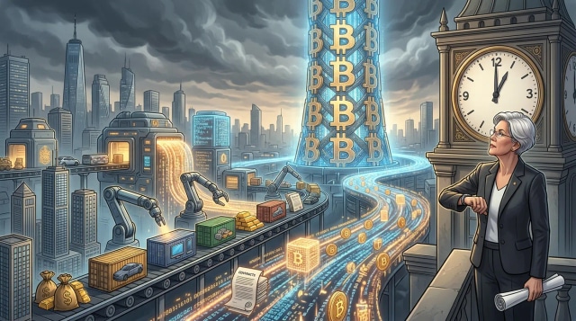 Record tokenized volume, BTC holds, Warren deadline passes.