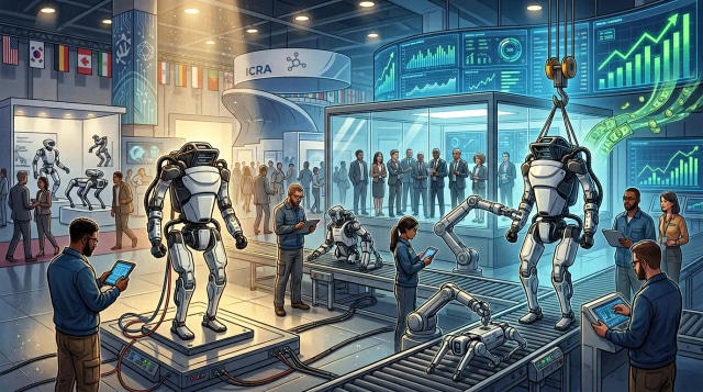 ICRA 2026, Atlas production, and robotics funding update.