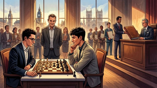 Caruana beats Firouzja, spirit praised, bids due.