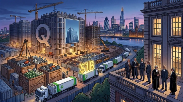 GS buys QScale, VoltaGrid gets $1B, London laterals cool.