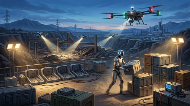 Figure's 167 hours, PULSAR II UAV, and Skydio SAR drones.