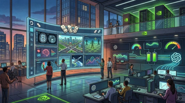 OpenAI guarantees capacity, Domino App Hub, Nvidia earnings.
