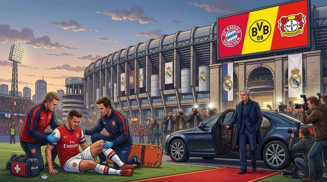 Bundesliga trio, Mourinho to Real, Arsenal injury.