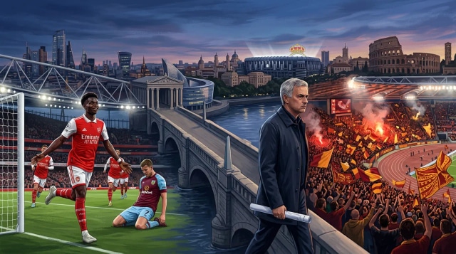 Arsenal vs Burnley, Mourinho to Real and Roma derby win.