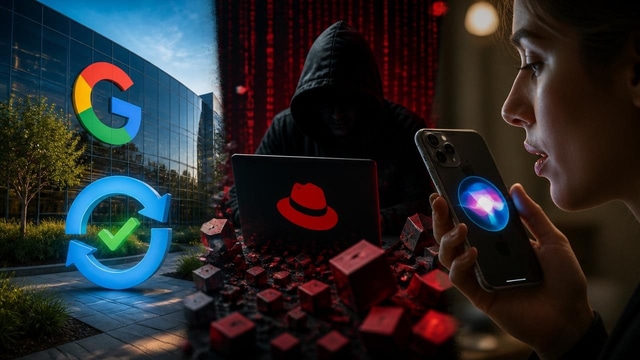 Google update ends, Red Hat npm attack, Apple Siri details.