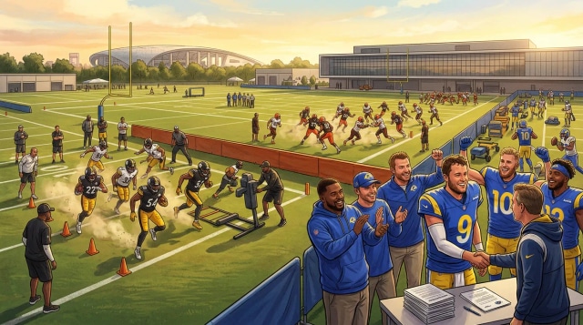 Steelers, Browns update OTAs and Rams extend Stafford.