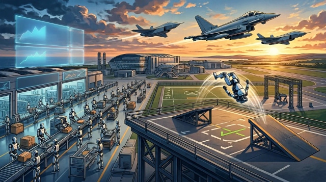 Figure AI hits 72 hours, UK picks wingmen, and Atlas flips.