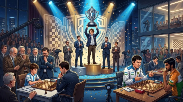 Oro 2nd-youngest GM, Sindarov on Gukesh, Niemann wins GCT.