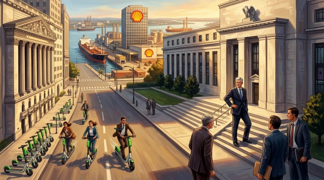Warsh Fed test, Shell Q1 beat, and Lime IPO filing.