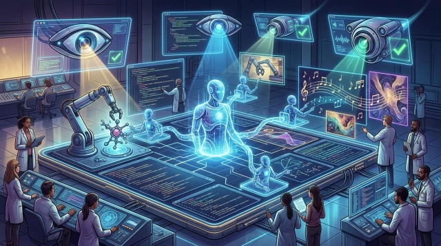 SIA, agent skills, and multimodal verifiers advance.