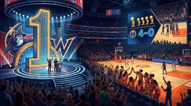 Wizards win no. 1 pick, WNBA benches dominate, and playoffs near sweeps.