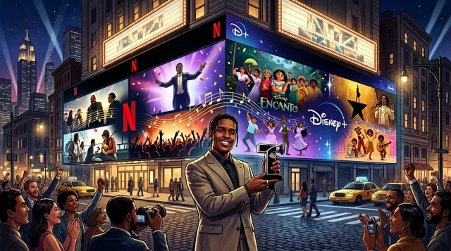 Tribeca honors A$AP Rocky, Netflix and Disney+ expand music.