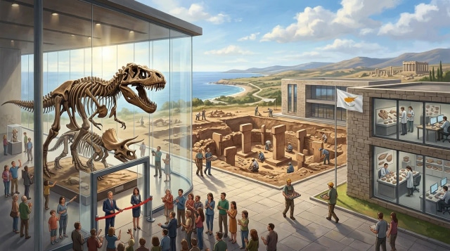 Cyprus hub, Göbekli Tepe digs, and dinosaur exhibit opens.