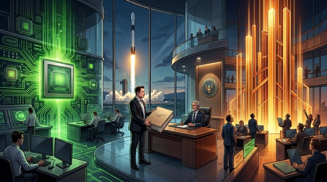 Nvidia beats on revenue, SpaceX files S-1, and yields near highs.
