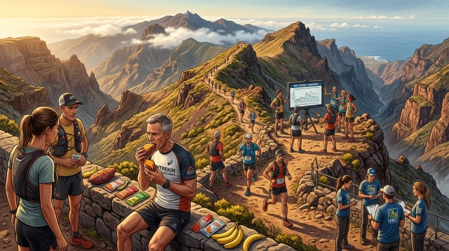 Transvulcania peaks, Entrekin on carbs, and RBC study lands.