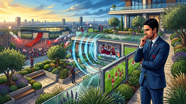 Arteta's title win in garden, live final day, Villa ripple.