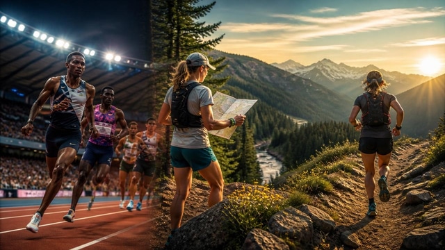 Diamond League lists, Western States guide, trail records.