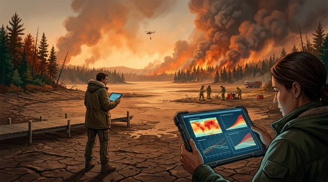 IPCC updates scenarios, water gaps persist, and Minnesota fires.