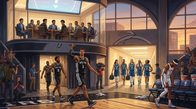 Spurs advance past Thunder, Lynx roll, and NBA draft narrows.