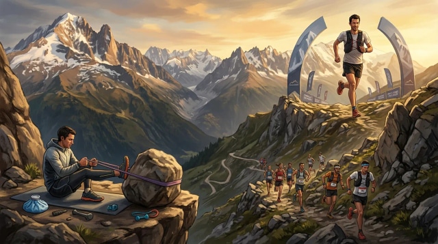 Jornet's WS-UTMB double, Ledro GTWS test, and peroneus rehab.