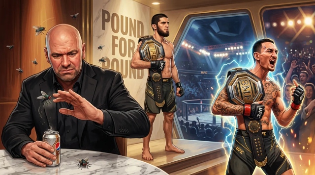 Makhachev at No. 1, Garcia BMF hype, White eyes bugs.