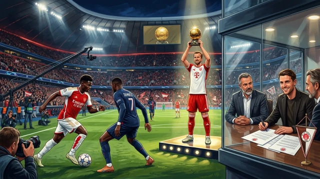 Arsenal edge PSG, Kane leads Ballon d'Or, Hurzeler extends.
