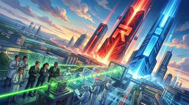 AMD, Intel surge as Nvidia partners with Corning on optics.