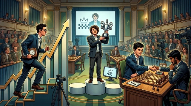 Niemann wins GCT, Caruana surges, Sindarov beats Gukesh.