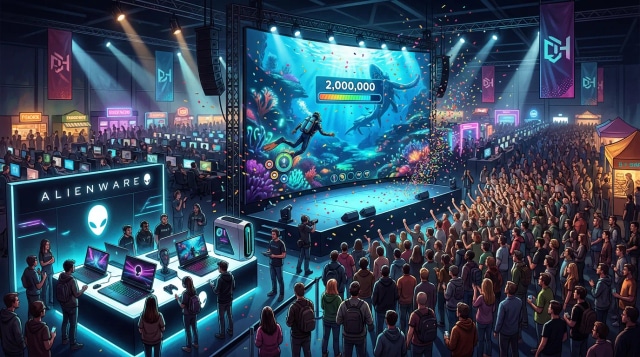 DreamHack turnout, Subnautica 2 hits 2M, Alienware launches.