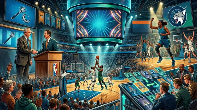 Magic hire Sweeney, Game 7 set, Lynx roll, draft shifts.