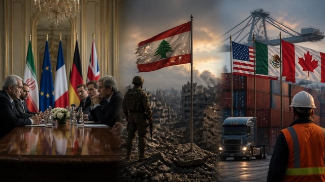 Iran talks go on, Lebanon truce tested, Canada wants USMCA.