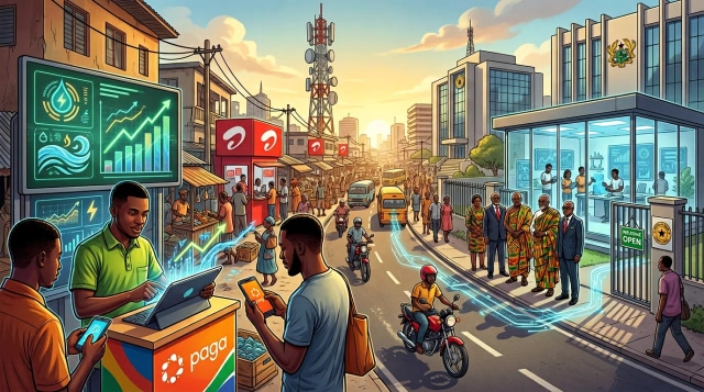 Sui up 25% on Paga pact, Airtel grows, Ghana opens sandbox.