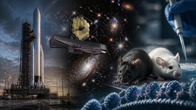 New Glenn delays, JWST galaxy data, epigenetics in mice.